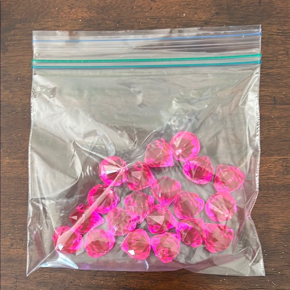 Pink Gem Party Decorations